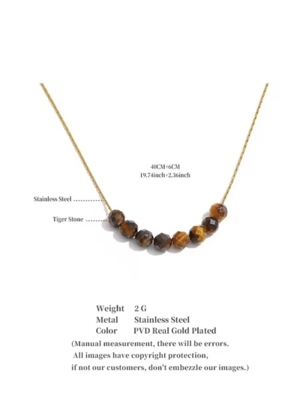 🩷💛NEW🩷💛 PRETTY!! Stsinless Steel Natural Stone Faceted RODOCROSITE Necklace